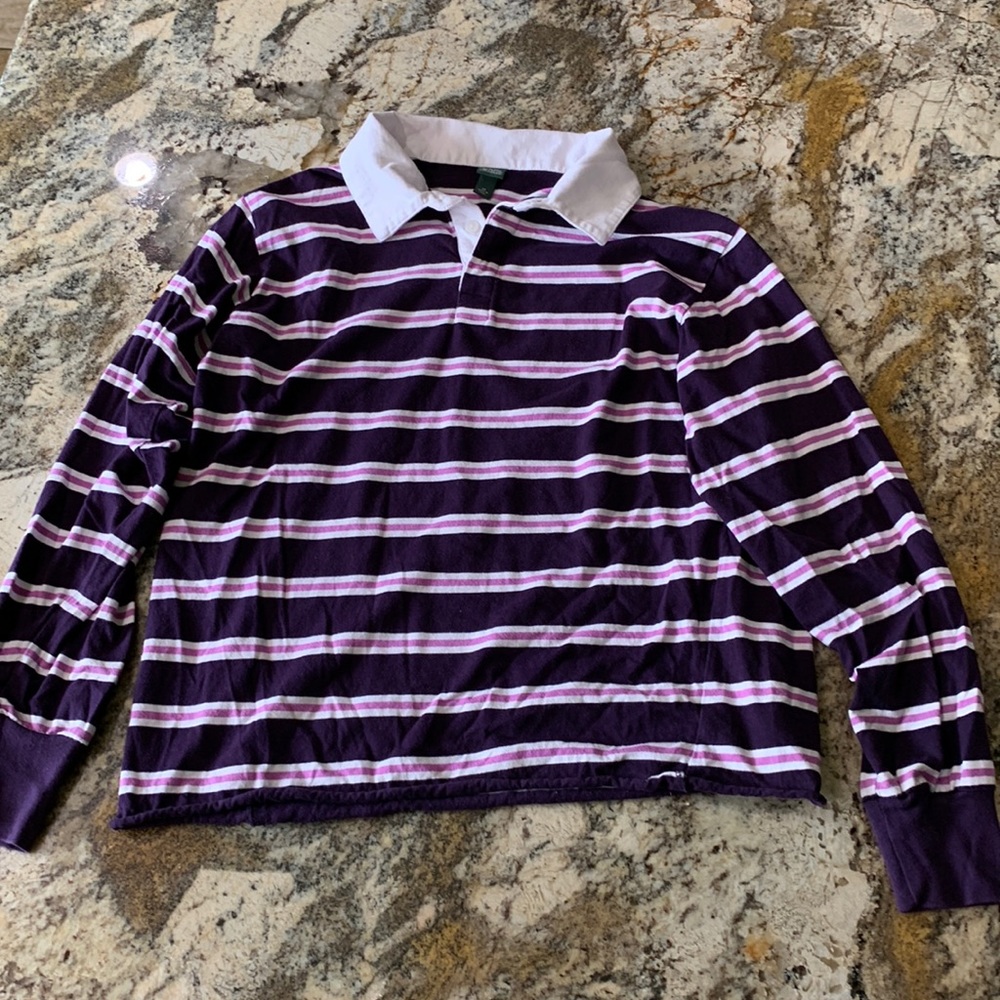 WILD FABLE rugby long sleeve top Women’s size xs